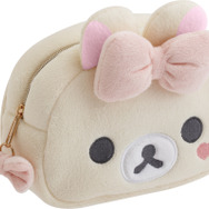 サンエックス「Makeup Rilakkuma ミラー付ぬいぐるみポーチ」コリラックマ（C）2025 SAN-X CO., LTD. ALL RIGHTS RESERVED.