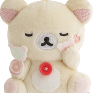 サンエックス「Makeup Rilakkuma てのりぬいぐるみ」コリラックマ（おすわり）（C）2025 SAN-X CO., LTD. ALL RIGHTS RESERVED.