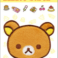 サンエックス「ワッペンシリーズ」ほわほわワッペンステッカー　リラックマ（C）2025 SAN-X CO., LTD. ALL RIGHTS RESERVED.