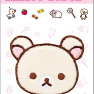 サンエックス「ワッペンシリーズ」ほわほわワッペンステッカー　コリラックマ（C）2025 SAN-X CO., LTD. ALL RIGHTS RESERVED.