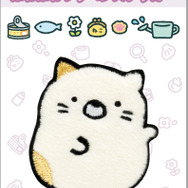 サンエックス「ワッペンシリーズ」ほわほわワッペンステッカー　ねこ（C）2025 SAN-X CO., LTD. ALL RIGHTS RESERVED.