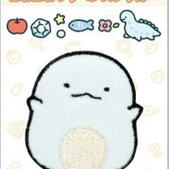 サンエックス「ワッペンシリーズ」ほわほわワッペンステッカー　とかげ（C）2025 SAN-X CO., LTD. ALL RIGHTS RESERVED.