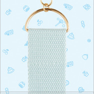 サンエックス「ワッペンシリーズ」タグキーホルダー（C）2025 SAN-X CO., LTD. ALL RIGHTS RESERVED.