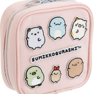 サンエックス「ワッペンシリーズ」スクエアミニポーチ（C）2025 SAN-X CO., LTD. ALL RIGHTS RESERVED.