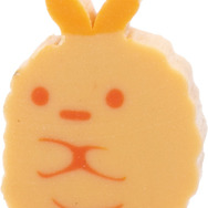 すみっコぐらし「グミグミパーティー」グミグミマスコット消しゴム　オレンジアソート　えびふらいのしっぽ2個（C）2025 SAN-X CO., LTD. ALL RIGHTS RESERVED.