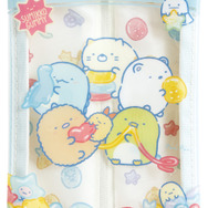 すみっコぐらし「グミグミパーティー」フラットペンポーチ（C）2025 SAN-X CO., LTD. ALL RIGHTS RESERVED.