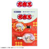 アクリル前髪クリップ