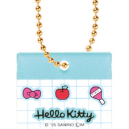 「ハローキティ シール風アクリルキーチェーン」テニス