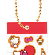 「ハローキティ シール風アクリルキーチェーン」風船