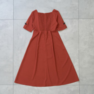 TVアニメ『らんま1/2』× earth music＆ecology Japan Label「チャイナワンピース」ボルドー（C）高橋留美子・小学館/「らんま1/2」製作委員会