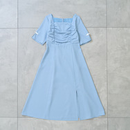 TVアニメ『らんま1/2』× earth music＆ecology Japan Label「チャイナワンピース」ライトブルー（C）高橋留美子・小学館/「らんま1/2」製作委員会