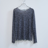 TVアニメ『らんま1/2』× earth music＆ecology Japan Label「シアートップス」ブラック（C）高橋留美子・小学館/「らんま1/2」製作委員会