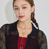 TVアニメ『らんま1/2』× earth music＆ecology Japan Label「ネックレス」使用イメージ（C）高橋留美子・小学館/「らんま1/2」製作委員会