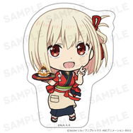 TVアニメ『リコリス・リコイル』ダイカットステッカー 錦木千束 喫茶リコリコver.（C）Spider Lily／アニプレックス・ABCアニメーション・BS11