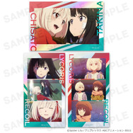TVアニメ『リコリス・リコイル』サムネイルキラステッカーセット 千束＆たきな（C）Spider Lily／アニプレックス・ABCアニメーション・BS11