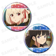 TVアニメ『リコリス・リコイル』ホログラム缶バッジ2個セット 千束＆たきな vol.2（C）Spider Lily／アニプレックス・ABCアニメーション・BS11