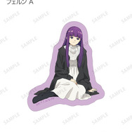 TVアニメ『葬送のフリーレン』トレーディングダイカットステッカー（フェルン）（C）山田鐘人・アベツカサ／小学館／「葬送のフリーレン」製作