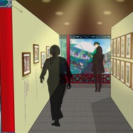 しのとうこによる美麗イラストの額装展示・フォトスポット