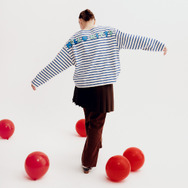 HELLO KITTYボーダーカットソー