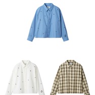 HELLO KITTYリボン刺繍シャツ