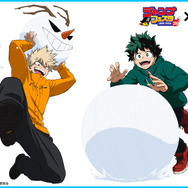 『僕のヒーローアカデミア』「雪遊び」テーマビジュアル