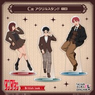 セガ ラッキーくじオンライン　TVアニメ『ダンダダン』-British look-  C賞：アクリルスタンド（C）龍幸伸／集英社・ダンダダン製作委員会