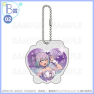 くじコレ 『グリッドマン ユニバース』if魔法少女　B賞：アクリルキーホルダー【新条アカネ】（C）円谷プロ（C）2023 TRIGGER・雨宮哲／「劇場版グリッドマンユニバース」製作委員会　