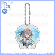 くじコレ 『グリッドマン ユニバース』if魔法少女　B賞：アクリルキーホルダー【ムジナ】（C）円谷プロ（C）2023 TRIGGER・雨宮哲／「劇場版グリッドマンユニバース」製作委員会　