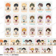 TVアニメ『ハイキュー!!』トレーディング ちびキャラ モーニングver. ビジュアルカード（C）古舘春一／集英社・「ハイキュー!!」製作委員会