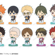 TVアニメ『ハイキュー!!』トレーディング ちびキャラ モーニングver. アクリルスタンド ver.A（C）古舘春一／集英社・「ハイキュー!!」製作委員会