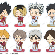 TVアニメ『ハイキュー!!』トレーディング ちびキャラ モーニングver. アクリルスタンド ver.B（C）古舘春一／集英社・「ハイキュー!!」製作委員会