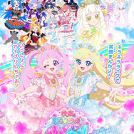 『映画ひみつのアイプリ まんかいバズリウムライブ！』キービジュアルキービジュアルデザイン特製スマホ壁紙（C）T-ARTS/syn Sophia/AIPRI MOVIE PROJECT 2026