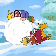 「明治プロビオヨーグルト R-1」第2弾 CM「雪だるま」篇カット