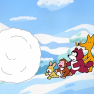 「明治プロビオヨーグルト R-1」第2弾 CM「雪だるま」篇カット