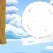 「明治プロビオヨーグルト R-1」第2弾 CM「雪だるま」篇カット