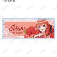 TVスペシャルアニメ『五等分の花嫁＊』描き下ろし 中野五月 B ハーバリウムver. トレーディングアクリルネームプレート