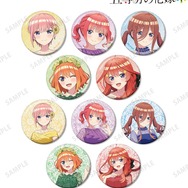 TVスペシャルアニメ『五等分の花嫁＊』描き下ろし ハーバリウムver. トレーディンググリッター缶バッジ（全10種）