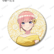 TVスペシャルアニメ『五等分の花嫁＊』描き下ろし 中野一花 B ハーバリウムver. トレーディンググリッター缶バッジ