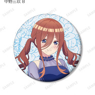 TVスペシャルアニメ『五等分の花嫁＊』描き下ろし 中野三玖 B ハーバリウムver. トレーディンググリッター缶バッジ