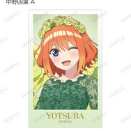 TVスペシャルアニメ『五等分の花嫁＊』描き下ろし 中野四葉 A ハーバリウムver. トレーディングイラストカード