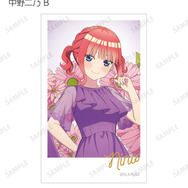 TVスペシャルアニメ『五等分の花嫁＊』描き下ろし 中野二乃 B ハーバリウムver. トレーディングイラストカード