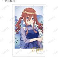 TVスペシャルアニメ『五等分の花嫁＊』描き下ろし 中野三玖 B ハーバリウムver. トレーディングイラストカード　