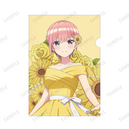 TVスペシャルアニメ『五等分の花嫁＊』描き下ろし 中野一花 ハーバリウムver. A4クリアファイル