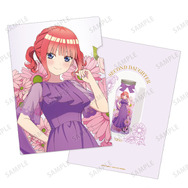TVスペシャルアニメ『五等分の花嫁＊』描き下ろし 中野二乃 ハーバリウムver. A4クリアファイル