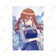 TVスペシャルアニメ『五等分の花嫁＊』描き下ろし 中野三玖 ハーバリウムver. A4クリアファイル