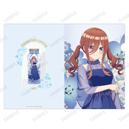 TVスペシャルアニメ『五等分の花嫁＊』描き下ろし 中野三玖 ハーバリウムver. A4クリアファイル