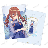 TVスペシャルアニメ『五等分の花嫁＊』描き下ろし 中野三玖 ハーバリウムver. A4クリアファイル