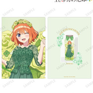 TVスペシャルアニメ『五等分の花嫁＊』描き下ろし 中野四葉 ハーバリウムver. A4クリアファイル