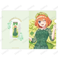 TVスペシャルアニメ『五等分の花嫁＊』描き下ろし 中野四葉 ハーバリウムver. A4クリアファイル