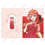 TVスペシャルアニメ『五等分の花嫁＊』描き下ろし 中野五月 ハーバリウムver. A4クリアファイル